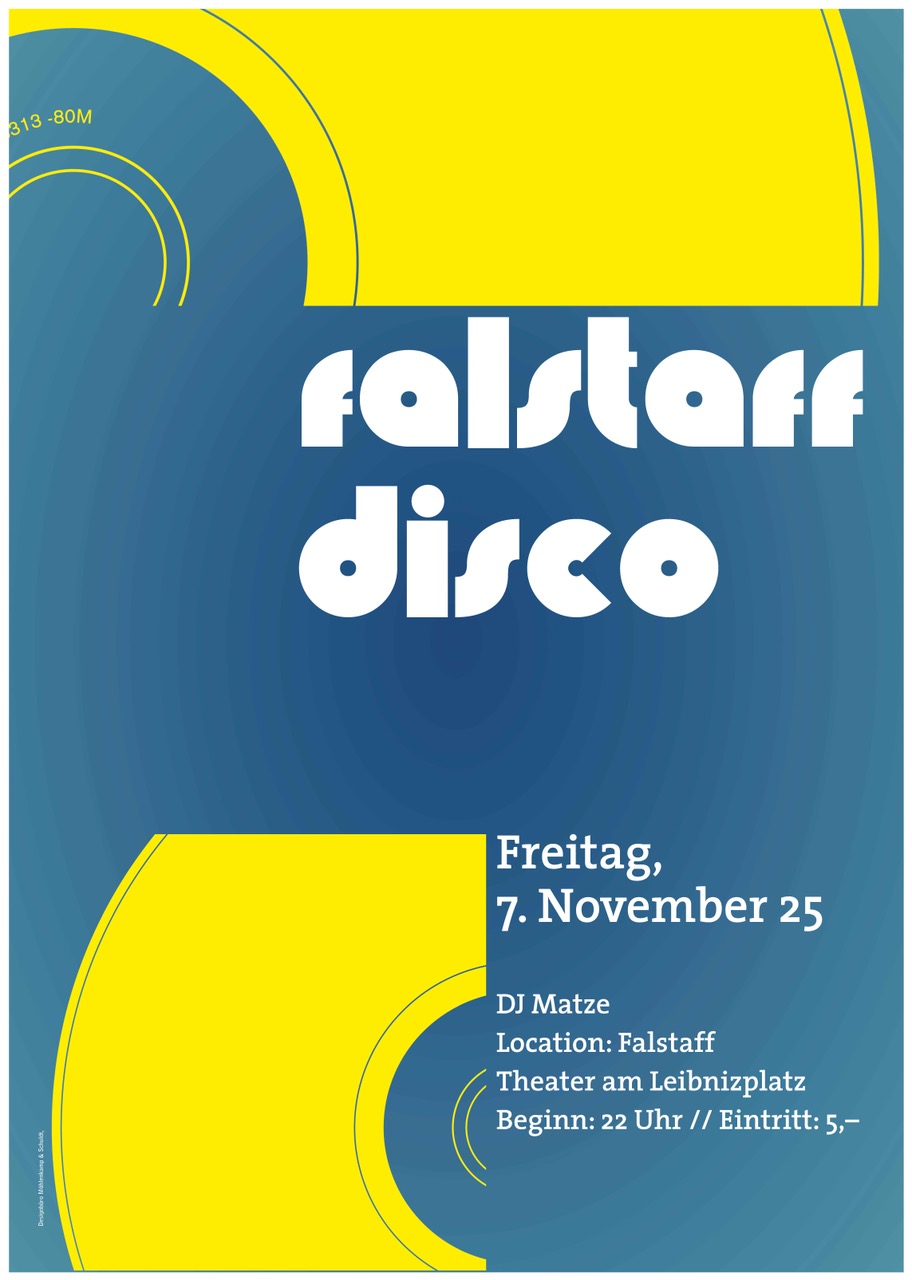 Falstaffdisco mit DJ Matze
